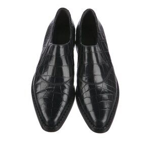 Vince Leather Croc Loafers 7.5